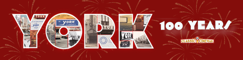 Celebrate York Theatre's 100th Anniversary with a stand-out movies from each decade!  